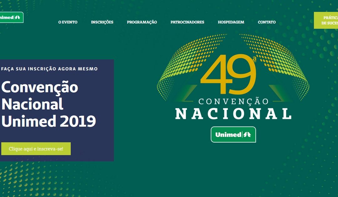 Convenção Nacional UNIMED 49 com a presença da Fortics