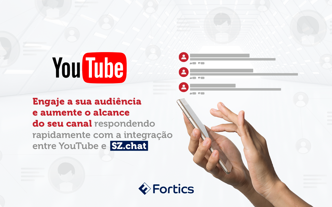 Engaje a sua audiência e aumente o alcance do seu canal com a integração entre YouTube e SZ.chat
