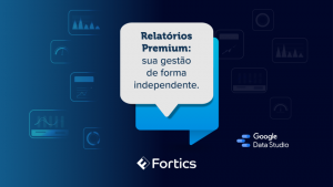 imagem de dashboard com a frase Relatórios Premium